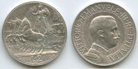 Italien Königreich 2 Lire Silber M#3241 - Taly auf Quadriga - Victor Emmanuel III. 1900-1946 Italy -
