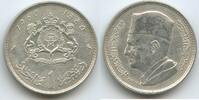 Marokko 1 Dirham Silber M#5991 - Mohammed V. Morocco -