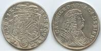 Anhalt-Bernburg 2/3 Taler Silber S0185 - Karl Wilhelm in Zerbst 1667-1718 -