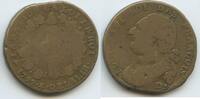 Frankreich 12 Deniers 1792 D Lyon G8483 - Louis XVI. France Constitution Gut