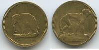 Deutsches Reich Nürnberg Rechenpfennig Jeton Spielmünze G4402 - Spielmarke Affe - Elefant -