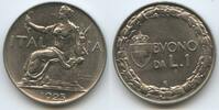 Italien Königreich 1 Lira G1639 - Vittorio Emanuele III. 1900-1946 Italy Italia -