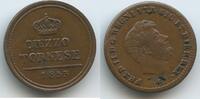 Italien Neapel und Sizilien Mezzo Tornese (½ Tornese) G2891 - Ferdinand II. Italian States Naples & Sicily -