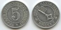 Deutsches Reich 5 Bremer Verrechnungs-Pfennig Notgeld S0352 - Stadt Bremen Freie und Hansestadt -
