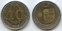 Moldawien 10 Lei G12630 - Stephen's the Great shield Moldavia -