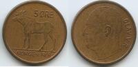 Norwegen 5 Öre (5 Øre) G8315 - Elk Eurasian Elk - Olav V. 1957-1991 Norge Norway -