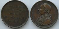 Vatikan Italien-Kirchenstaat Rom Große Bronzemedaille Papst Gregor XVI. 1831-1846 M#8696 - Geprägt zur Erinnerung an die Währungsreform am 10.01.1935 -
