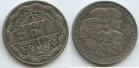 Niederlande Netherlanden 2½ Ecu Medaille G10819 - 12½ Jahrestag Krönung und Besuch auf Aruba & Niederländischen Antillen -