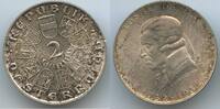 Österreich 1.Republik Doppelschilling (2 Schilling) Silber M#5880 - Joseph Haydn 1732-1809 Austria -
