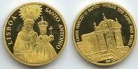 Portugal Medaille Souvenir Token vergoldet G10740 - Santo António de Lisboa -