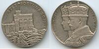 Großbritannien Great Britain United Kingdom Silbermedaille Krönungsjubiläum M#1495 - King George V & Queen Mary Silver Jubilee -