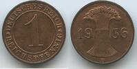 Deutsches Reich Weimar 1 Reichspfennig G4816 - Germany Weimar Republic -