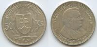 Slowakei 50 Korun Silber G8628 - Fifth Anniversary of the Slovak Republic 1944 Slovakia -