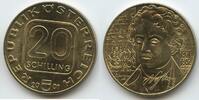 Österreich 2.Republik 1945-2001 20 Schilling G15668 - Johann Nepomuk Nestroy 1801-1862 Austria -