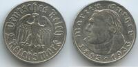 Deutsches Reich 2 Reichsmark Silber S0496 - Martin Luther RAR -