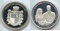 Großbritannien Great Britain United Kingdom Medaille versilbert GY124 - The Engagement Of Prince William and Catherine Middleton -