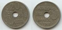 Griechenland 20 Lepta G10048 - Athena Georg I. 1863-1913 Greece Grèce -