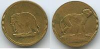 Deutsches Reich Nürnberg Rechenpfennig Jeton Spielmünze G4377 - Spielmarke Elefant - Affe -