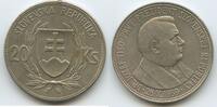 Slowakei Slowakische Republik 20 Korun Silber G8609 - Dr. Jozef Tiso - Slovakia -