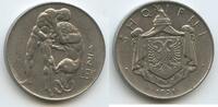 Albanien ½ Lek G6698 - Herkules mit Löwe King Zog 1928-1939 Shqipëria Albania -