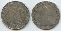 2/3 Taler Silber 1766 EDC Sachsen-Albertinische Linie Dresden S0006 - Friedrich August III. 1763-1806 Sehr schön