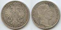 Österreich Kaiserreich Wien 1 Florin (Fl, Gulden) Silber M#8306 - Kaiser Franz Joseph. 1848-1916 Austria -