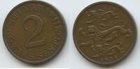 Estland 2 Senti (KAKS SENTI) M#6331 - Eesti Vabariik Eesti Estonia -