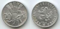 Tschechoslowakei 20 Haleru (20 Haléřů) G15860 - Czechoslovakia Czechoslovak Republic -