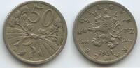 Tschechoslowakei 50 Haleru (50 Haléřů) G1781 - Czechoslovakia Czechoslovak Republic -