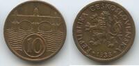 Tschechoslowakei 10 Haleru (10 Haléřů) G8599 - Czechoslovakia Czechoslovak Republic -