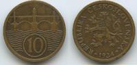 Tschechoslowakei 10 Haleru (10 Haléřů) G8601 - Czechoslovakia -