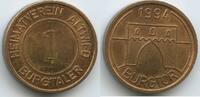 Deutschland Rheinland-Pfalz Wertmarke 1 Burgtaler Jeton Token G13423 - Heimatverein Altwied - Burgtor -