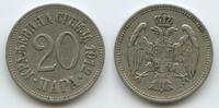 Serbien Königreich 20 Para G3923 - Peter I. 1903-1918 Kingdom of Serbia -