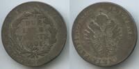RDR Österreich Italien Venetien 2 Lire auf 24 Kreuzer 1800 ( Due Lire Venete) H0559 - SEHR RAR Franz II.1792-1835 Republic of Austrian Province -
