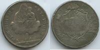 Italien Bologna Scudi zu 10 Paoli Silber M#8255 - Republic of Bologna Italian states - Revolutionary coinage Italy -