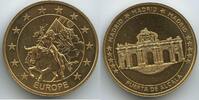 Spanien Medaille Europe GX467 - Puerta de Alcalá Madrid Espana - Europa reitet auf Ochsen -