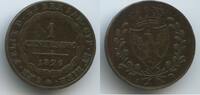 Italien Sardinien 1 Centesimo G0972 - Carlo Felice 1821-1831 Italy -