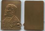Deutsches Reich Plakette einseitig GN1289 - Joseph Victor von Scheffel 1826-1886 -