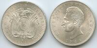 Ecuador 5 Sucres Silber M#5684 - José de Sucre Republic of Ecuador -