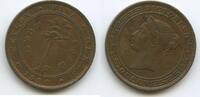 Ceylon 5 Cents (Five Cents) G6574 - British Queen Victoria Sri Lanka -