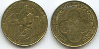 Belgien Medaille 25 Gandae GX1106 - Stad Gent Gravensteen 1180-1980 Wertmarke -