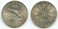Österreich 2.Republik 50 Schilling Silber H1004 - Winter Olympics Innsbruck Austria -