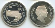 Jordanien 3 Dinars Silber GS1440 - International Year of the Child Proof Jordan -