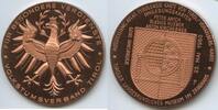 Österreich Tirol Innsbruck Große Verdienstmedaille Bronze GX672 - Volkstumsverband - Tiroler Landeskundliches Museum im Zeughaus -