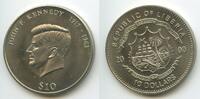 Liberia 10 Dollars G3071 - Präsident John F. Kennedy 1917-1963 USA -