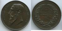 Belgien Königreich Große Bronzemedaille GX670 - Cercle Horticole de Morlanwelz Exposition - Leopold II. Roi des Belges -