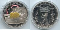 Deutschland Bundesrepublik Berlin Silbermedaille teilvergoldet PA047 - 775 Jahre Stadt Berlin 2012 Bärenzwinger Berlin 1939 -