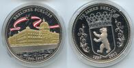Deutschland Bundesrepublik Silbermedaille mit Farbauflage PA046 - 775 Jahre Berlin - Berliner Schloss 1853-1950 -