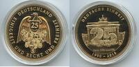 Deutschland Bundesrepublik Medaille PA043 - 25 Jahre Deutsche Einheit - Fall der Mauer -