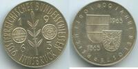 Österreich Silbermedaille Schützenmedaille GX1237 - 9. Österr. Bundesschiessen in Innsbruck - 600 Jahre Tirol Österreich -